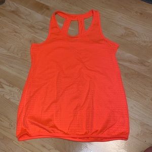 Coral tank top